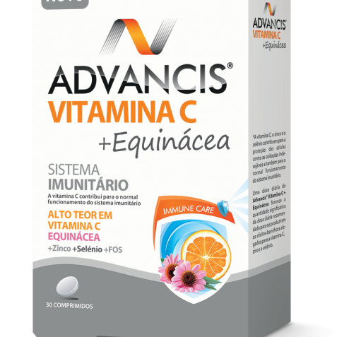 Advancis Vitamina C + Equinácea 30 comp